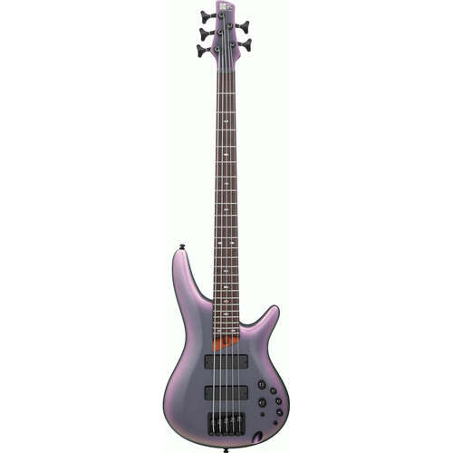 Ibanez SR505E Bass Guitar 5-String Black Aurora Burst
