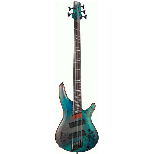 Ibanez SRMS805 Bass Guitar 5-String Tropical Seafloor