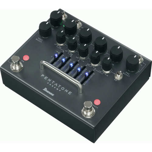 Ibanez PTPRE Pentatone Preamp with 5-Band EQ, Distortion, Noise Gate and Boost Functions