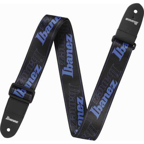 Ibanez GSD50 BL Guitar Strap with Cool Running Pattern