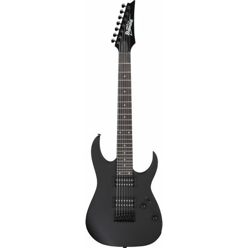 Ibanez GRG7221 BKF 7 String Electric Guitar Jam Pack