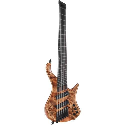Ibanez EHB1506MSABL Headless Bass Guitar 6-String Multi-Scale Antique Brown Stained Low Gloss w/ Gigbag