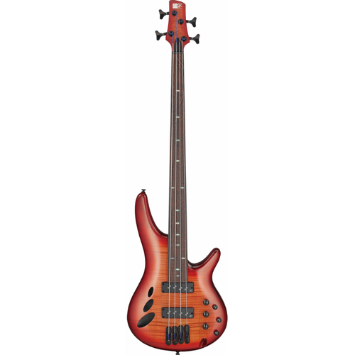 Ibanez SRD900F BTL Electric Bass with Panga Panga Fingerboard and Semi-Hollow Construction