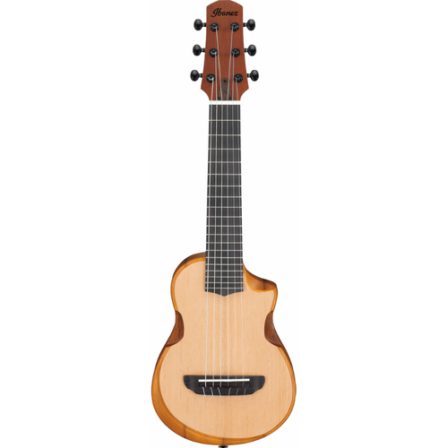 Ibanez AUP10N OPN Ukulele with Unique Construction and Stereo Sound Port
