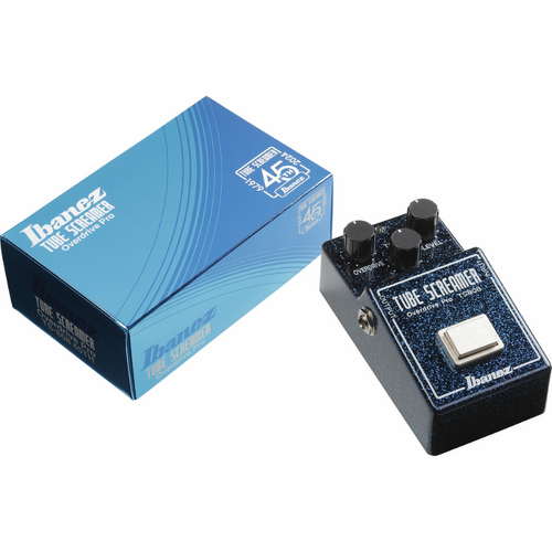 Ibanez TS80845TH Tubescreamer Anniversary Pedal Sapphire Blue Limited Edition