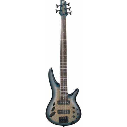 Ibanez SRD905 CTL Electric Bass 5 String with Panga Panga Fingerboard and Semi-Hollow Construction