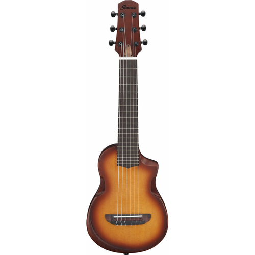 Ibanez AUP10N OLB Ukulele with Stereo Sound Port and Elevated Comfort Armrest