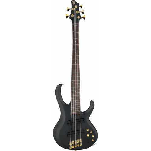Ibanez BTB605LM Bass Guitar Black Flat