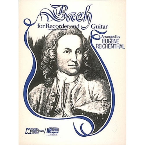 Bach For Recorder And Guitar (Softcover Book)
