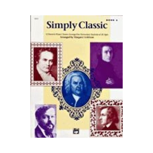 Simply Classic Book 1: Piano Solos for Elementary to Early Intermediate Level