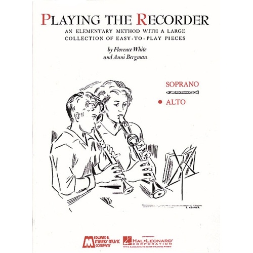 Playing The Recorder Alto (Softcover Book)