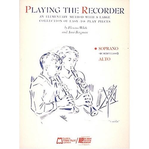Playing The Recorder Soprano (Softcover Book)