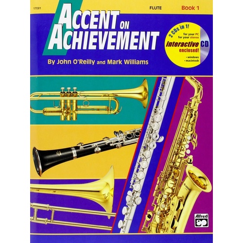 ACCENT ON ACHIEVEMENT Book 1 FLUTE