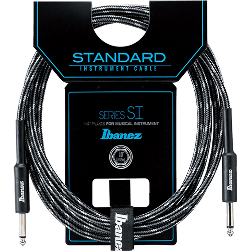 Ibanez SI10 10ft Woven Instrument Cable