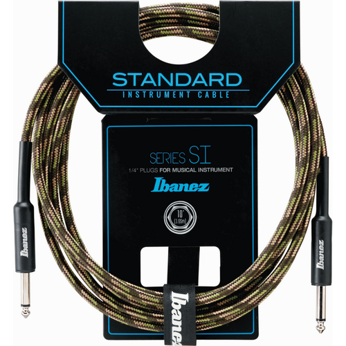 Ibanez SI10 CGR 10ft Woven Instrument Cable
