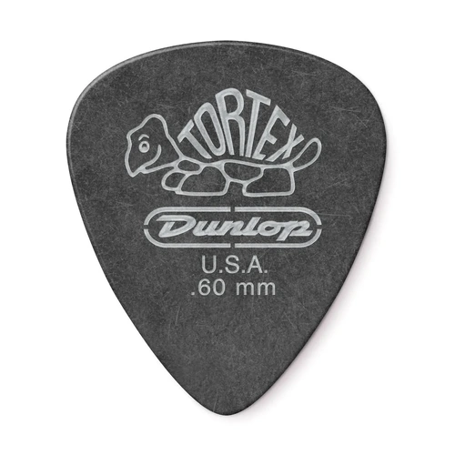 JIM DUNLOP TORTEX BLACK GOLD 0.60MM PICK (Single)