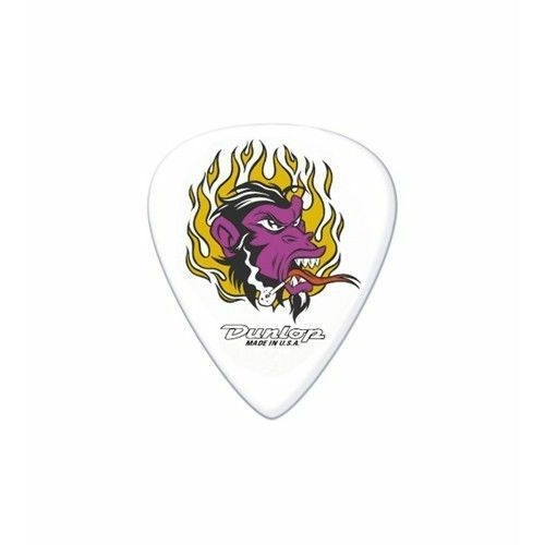 6 x Jim Dunlop BLACKLINE ORIGINAL Flaming Ape Guitar Picks .60 .73 1.00mm