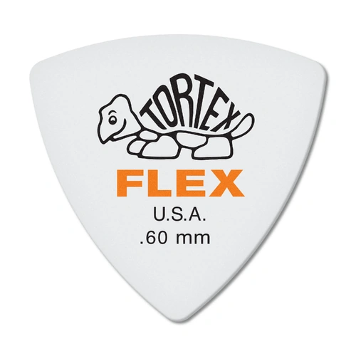Jim Dunlop Dunlop .60 Tortex Flex Tri Guitar Pick (Single)
