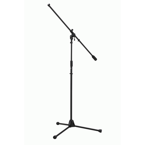 TAMA MS737BK Iron Works Extra Long Microphone Stand with Boom Arm and Tripod Base