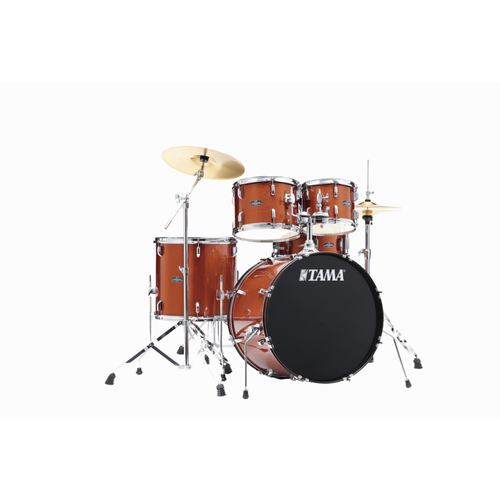 TAMA ST52H5C SCP StageStar 5-Piece Drum Set with Hardware and Cymbals
