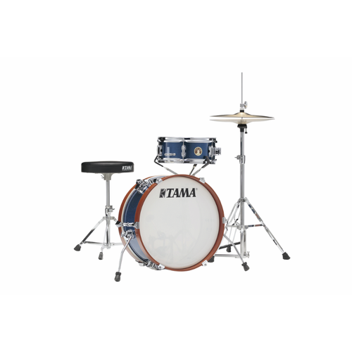 TAMA LJK28H4 Club Jam Mini 2-Piece Drum Kit with 18" Bass Drum Indigo Sparkle