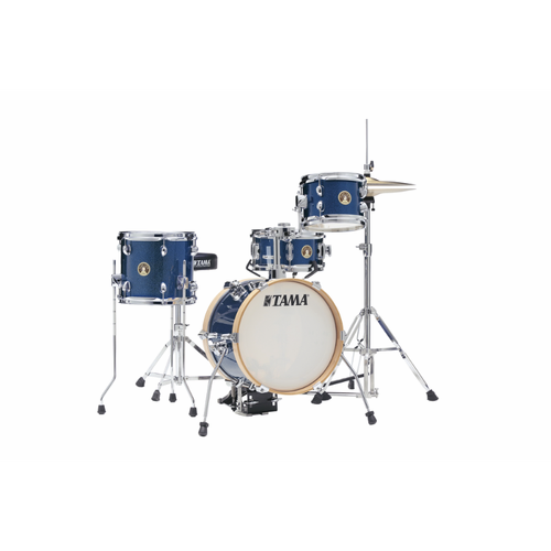 TAMA Club-JAM Flyer 4-Piece Complete Kit with 14" Bass Drum Indigo Sparkle