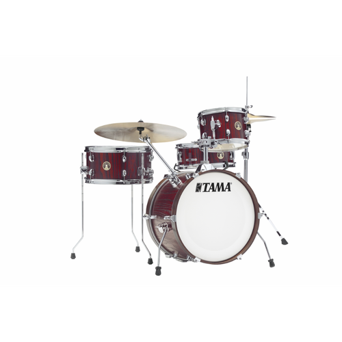 TAMA LJL48H4 SBE Club-Jam 4-Piece Drum Kit with 18" Bass Drum Satin Burgundy Elm