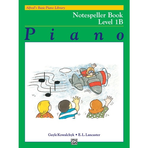 Alfred's Basic Piano Library (ABPL) Notespeller Book 1B