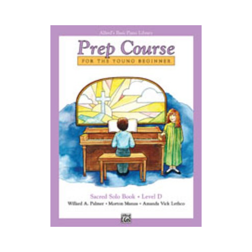 ABPL Prep Course Sacred Solo Book D - Piano Sheet Music with Illustrations and Duet Parts