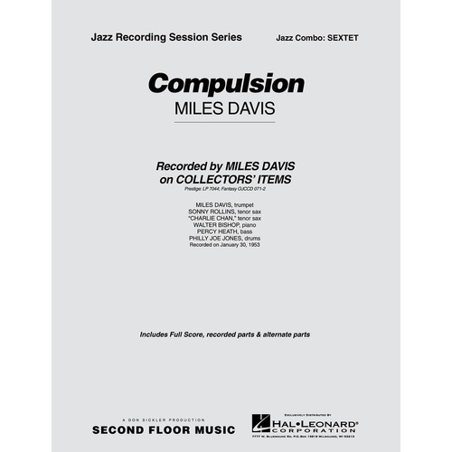 Compulsion 3Hns Rhythm Sextet SFM4-5 Book