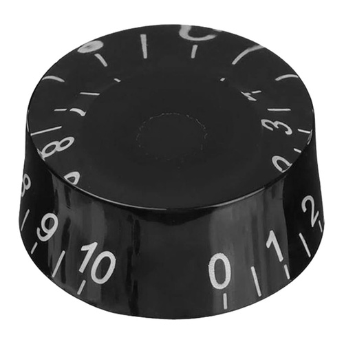 Pickboy Speed Knob - Clear Black, Numbered 1-10