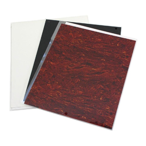 Pickboy Tortoise Guitar Pickguard Blank 20x25cm Rectangular PVC