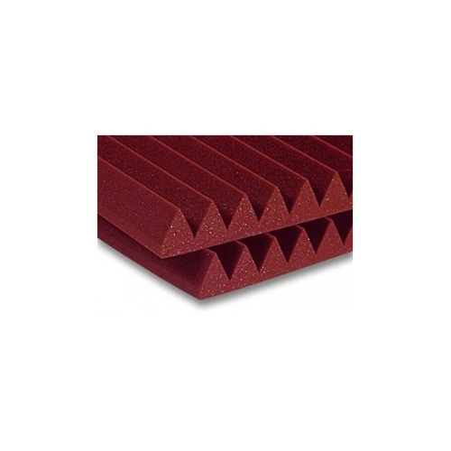 Auralex : 2" Studiofoam Wedge 2' x 2' Panels - Burgundy x 12