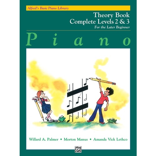 Alfred's Basic Piano Library (ABPL) Theory Book Complete 2 & 3