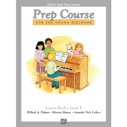 Alfred's Basic Piano Library (ABPL) Prep Course Lesson Level F