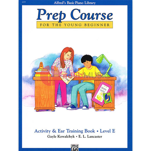 Alfred's Basic Piano Prep Course Activity & Ear Training Book Level E