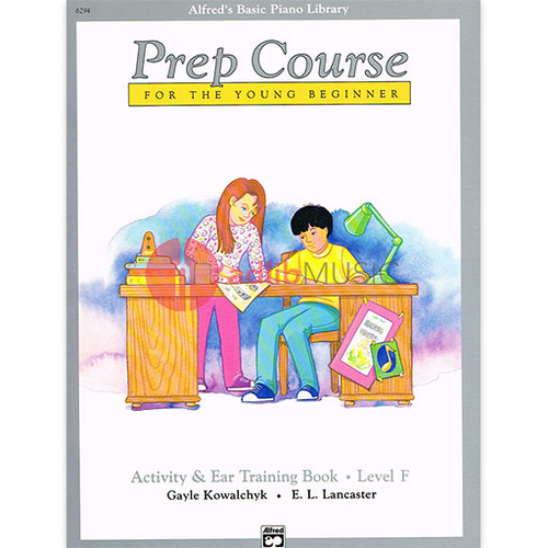 Alfred's Basic Piano Prep Course Activity & Ear Training Book Level F