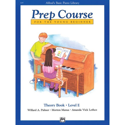 Alfred's Basic Piano Library (ABPL) Prep Course Theory Book E