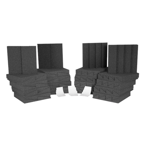 Auralex : D36 Room Kit: Charcoal + Charcoal x 36 Panels