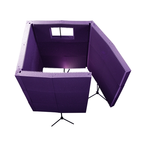 Auralex : MAX-Wall 1141: 4-Wall Isolation Booth - Purple