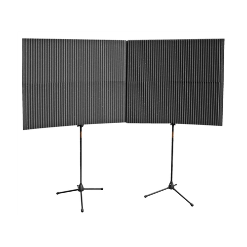 Auralex : MAX-Wall 420: 2-Wall Portable Isolators - Charcoal