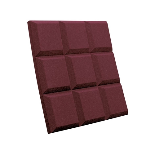 Auralex : 2" SonoFlat Grid 2' x 2' Panels - Burgundy x 16
