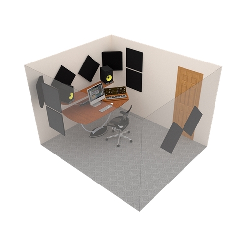 Auralex : SonoKit1: 8 x SLite Panels 2 x Bass Traps - Black