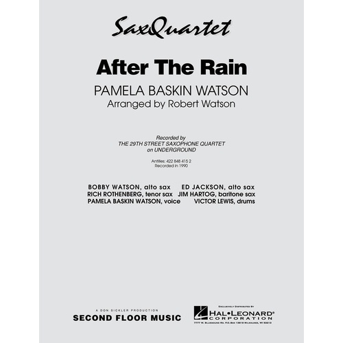 After The Rain (Music Score/Parts)