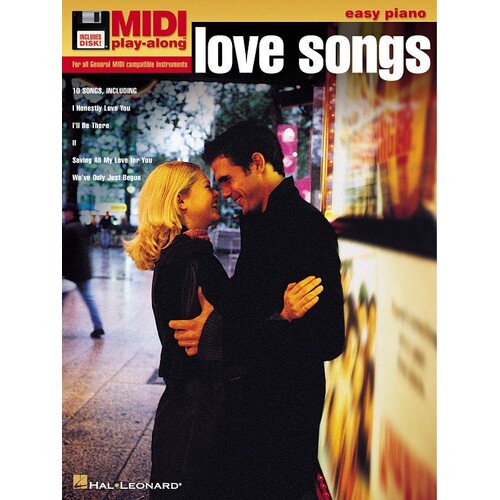 Love Songs Midi Play Along Easy Piano 