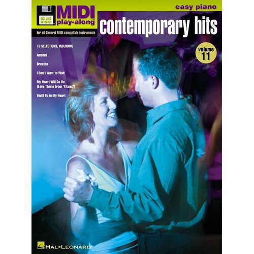 Contemporary Hits Midi Play Along Easy Piano Vol 11