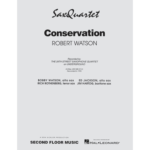 Conservation Sf (Music Score/Parts)