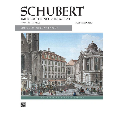 Schubert Impromptu in Ab Major Op 142 No 2 Piano Sheet Music