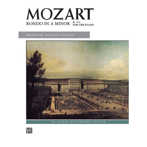 Mozart Rondo In A Minor K 511 Piano Solo
