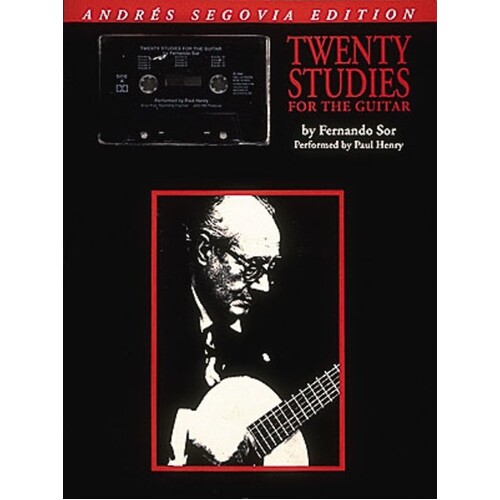Studies 20 Guitar Book/Cass 
